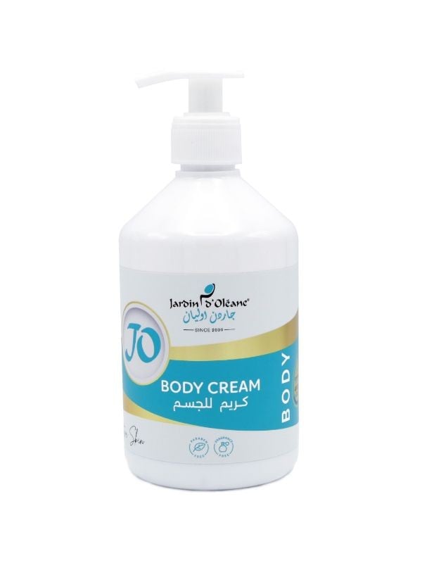 Garden Olean Body Cream - Sensitive Skin, Fragrance-Free, 500ml