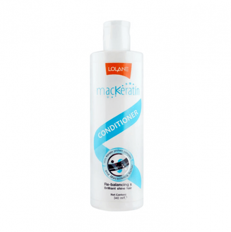 Lolane Keratin Hair Conditioner Strengthening Moisturizing 340ml