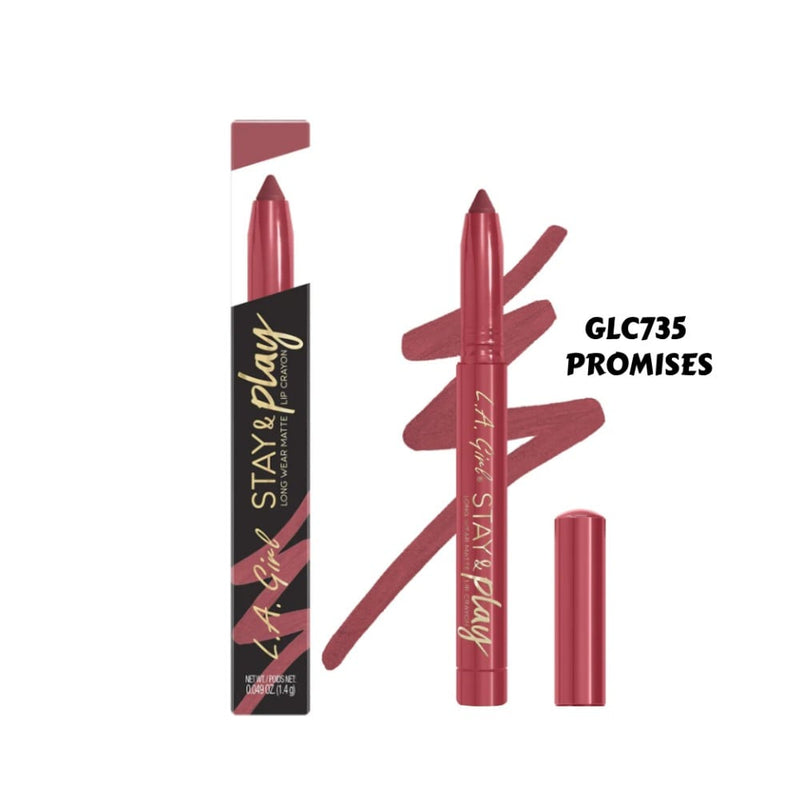 La Girl Stay & Play Matte Lipstick - Shade 735
