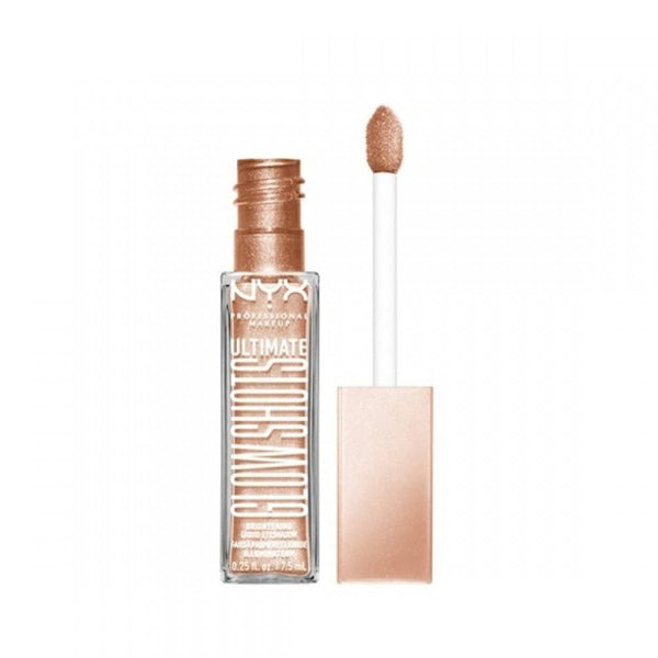 Nyx Ultimate Glow Shots Liquid Eyeshadow, Vitamin C, Lychee High Key, 7.5ml