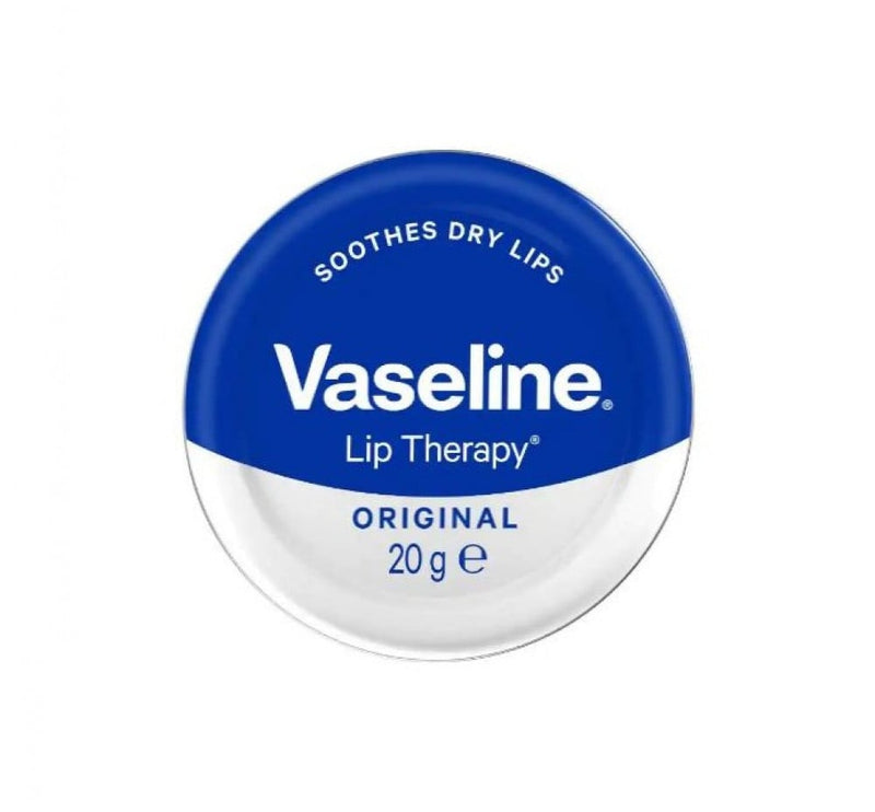 Vaseline Lip Therapy Original Petroleum Jelly with Vitamin E, 20g