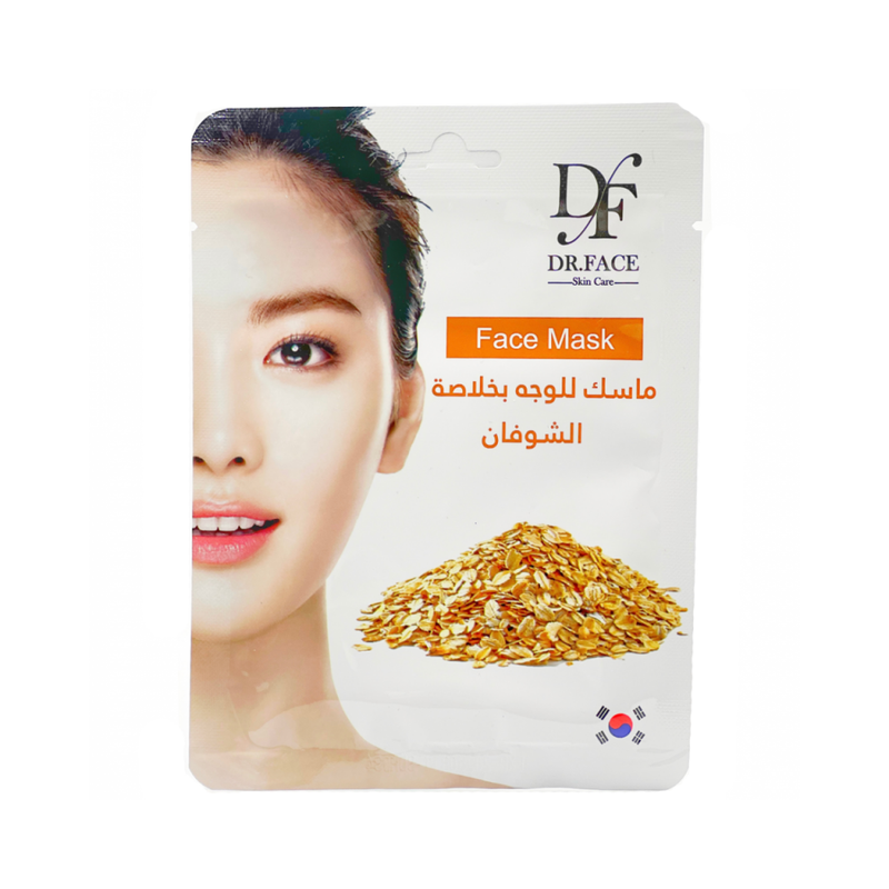 Oat Face Mask Korean Skincare Soothing Hydration Dr. Face 25ml