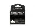 Giovanni Scalp Massager Shampoo Brush Silicone Bristles Black