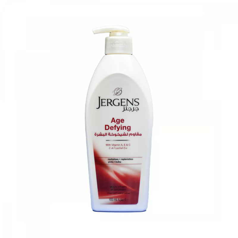 Anti-Aging Moisturizing Lotion Hydrating Elasticity Jergens 400ml