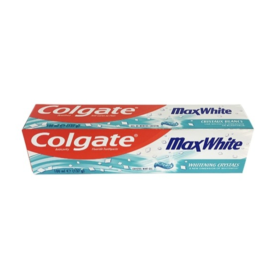 Colgate Max White Fluoride Toothpaste, 100ml