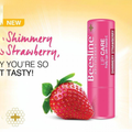 Beesline Shimmery Strawberry Lip Balm for Dry & Sensitive Lips, 4g