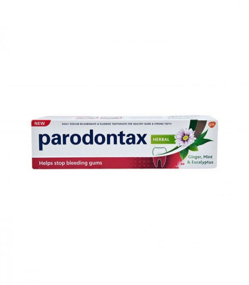 Best Toothpaste for Sensitive Teeth 2022 Herbal Mint and Ginger Parodontex 75ml