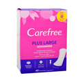 Large Daily Panty Liners Refreshing Scent Carefree 48 Pieces