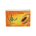Papaya Lightening Soap Enzyme and Vitamin E Herbal Cleanser Silka 135g