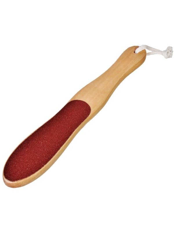 Salon System Professional Wooden Foot File for Callus Removal