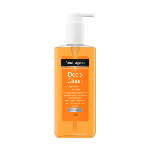 Neutrogena Deep Clean Gel Wash Oil-Free Face Cleanser 200ml