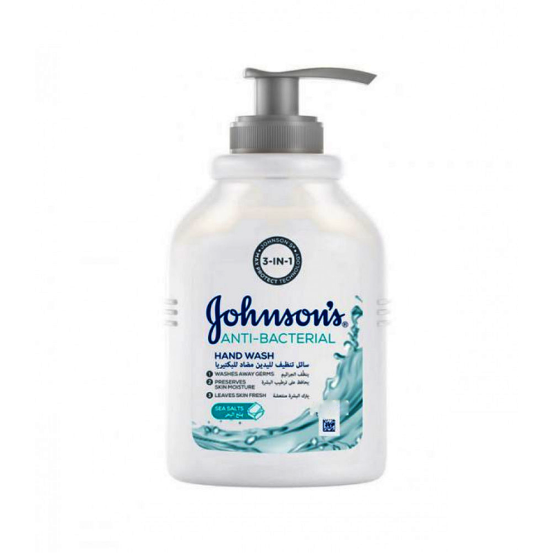 Johnson's Antibacterial Hand Wash Sea Salt 500ml