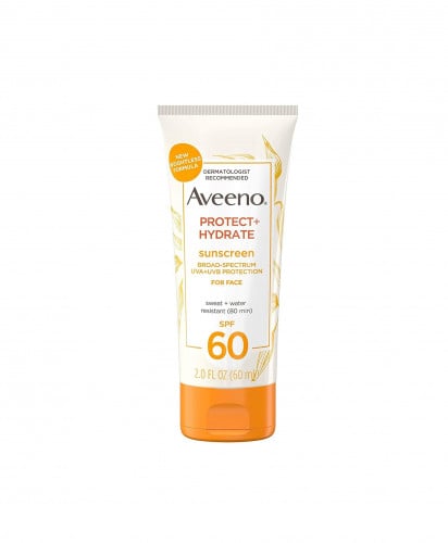 Aveeno Moisturizing Face Cream SPF 60, Fragrance-Free, 60ml