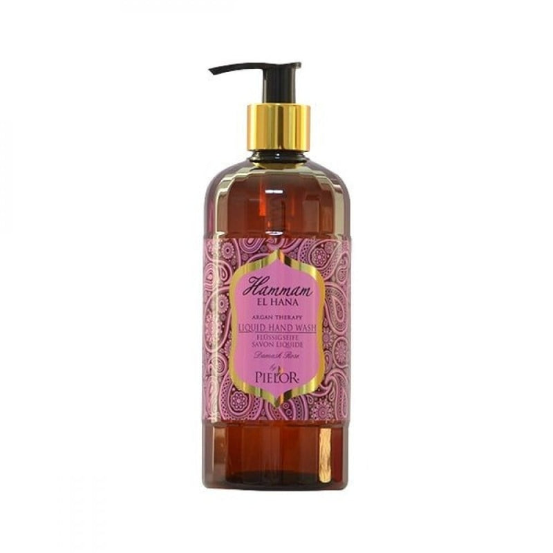 Pielor Hammam Al-Hana Liquid Hand Soap Damask Rose & Argan Oil 400ml