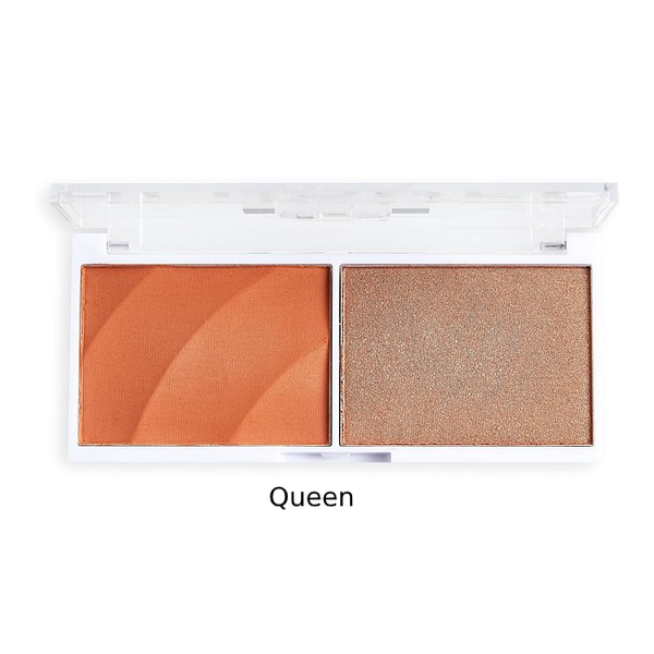 Revolution Color Play Blush and Highlighter Duo 2.9g