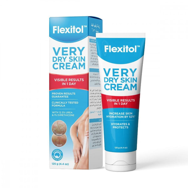 Top Rated Moisturizing Cream for Very Dry Skin Flexitol 125g