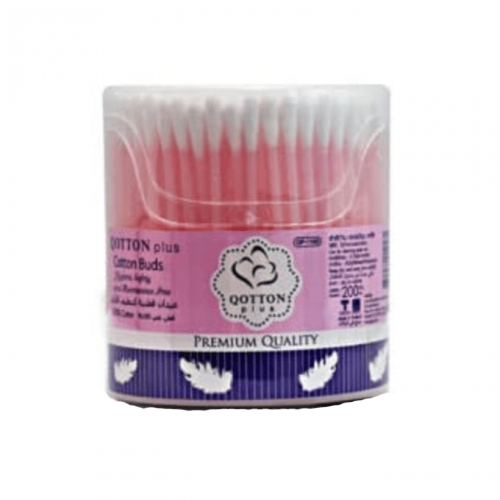 Cotton Swabs for Ears Soft Tapered Tips Precise Cleaning 200 Pieces