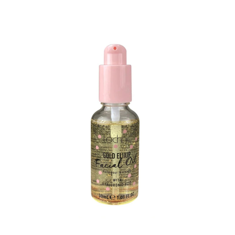 Gold Facial Serum Hyaluronic Acid Radiance Boosting Elixir Technique 30ml