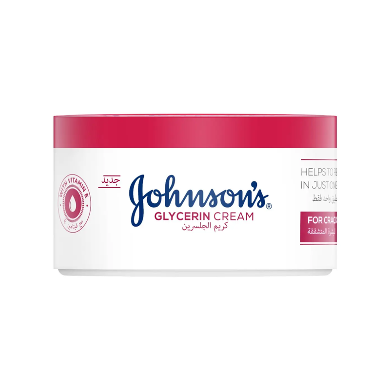 Best Body Cream for Dry Skin Glycerin Deep Moisture Johnson's 300ml