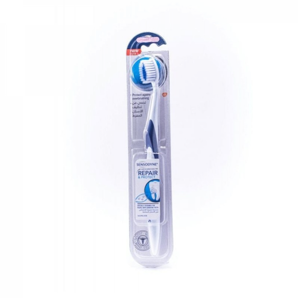 Sensodyne Complete Protection Toothbrush Soft Bristles Angled Head