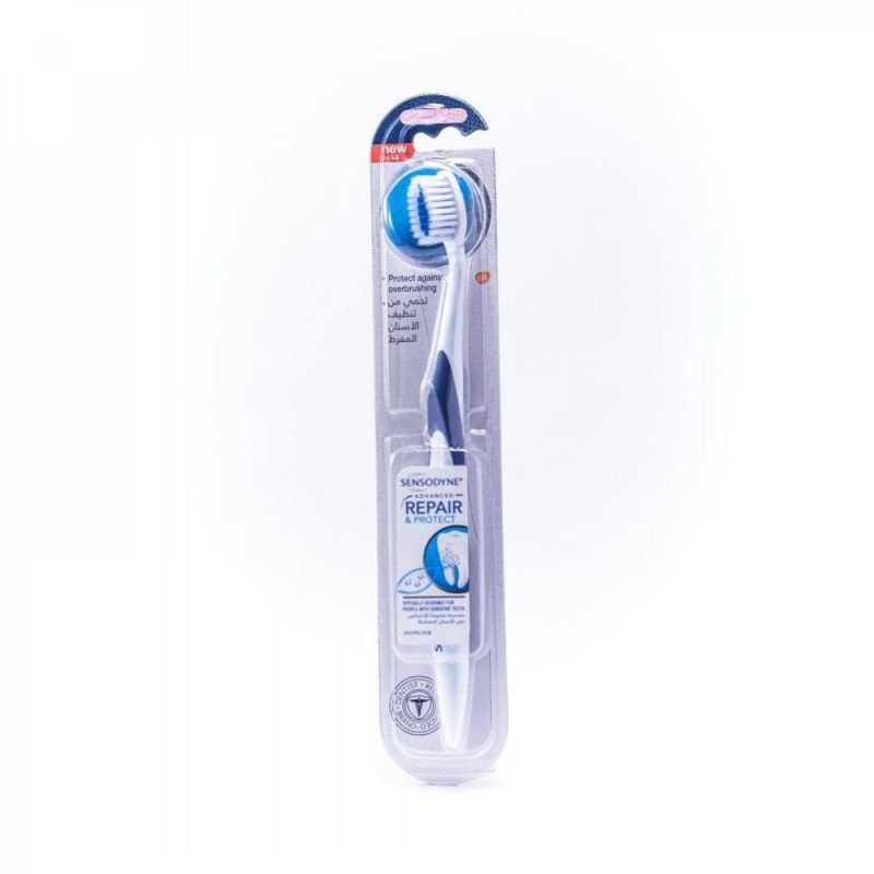 Sensodyne Complete Protection Toothbrush Soft Bristles Angled Head