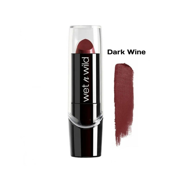 Wet n Wild Silk Finish Lipstick Dark Wine E536A, 3.6g