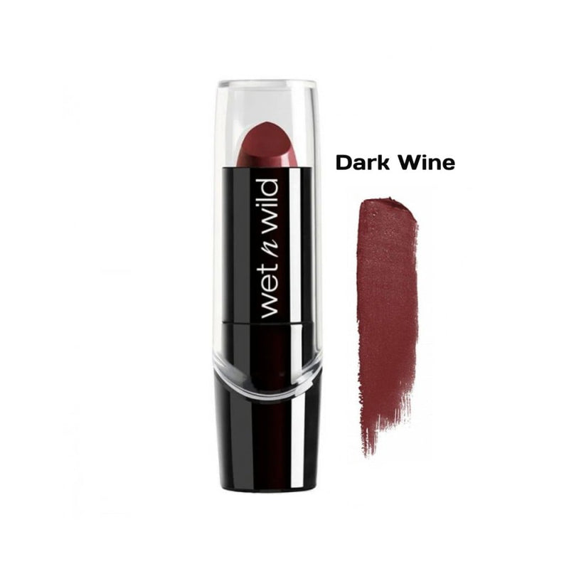 Wet n Wild Silk Finish Lipstick Dark Wine E536A, 3.6g