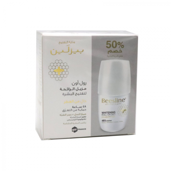 Beesline Skin brightening Deodorant Roll-On, Fragrance-Free, 50ml