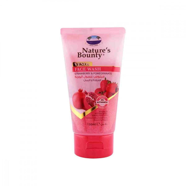 Natures Bounty Facial Wash Strawberry Pomegranate Skin Brightening 150ml