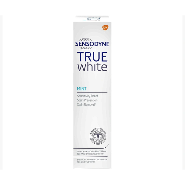 Real Whitening Toothpaste Mint Freshness Sensitive Teeth SENSODYNE 75ml