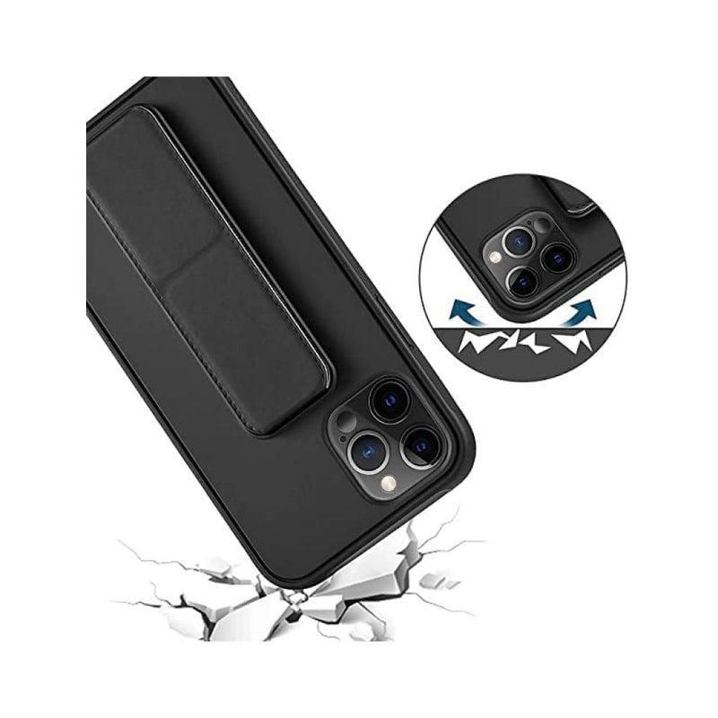 Faux Leather Mobile Case Shock Absorption iPhone 14 Pro Max 1 Piece