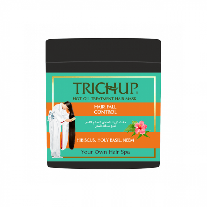 Trichup Hot Oil Hair Mask Hibiscus, Holy Basil, Neem for Hair Loss 500ml