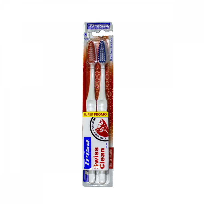 Soft Bristles Manual Toothbrush Gentle Gum Care Teresa 2 Pack
