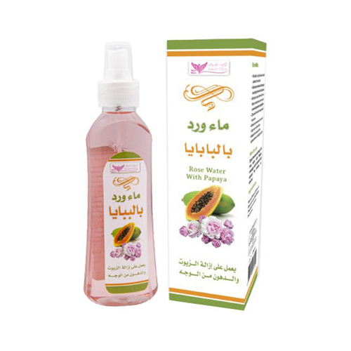 Kuwait Shop Papaya Rose Water Oil Control Toner, 200ml