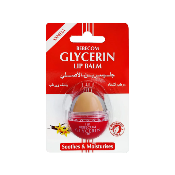 Glycerin Strawberry Lip Balm, Deep Hydration, Dryness Protection, 10g