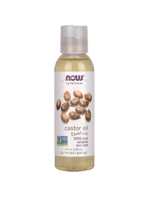 Now Castor Oil - 100% Pure, 118 ml