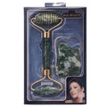 Real Beauty Facial Massage Tool Set - Cream Jade, 2 Pieces