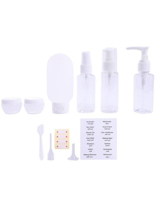 Solo Go Travel Bottle Set - 10 Pieces for Comprehensive Travel Organization