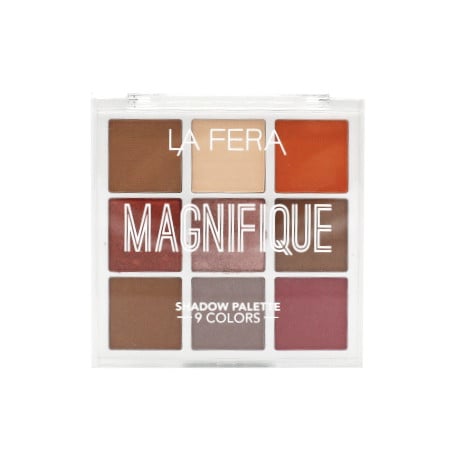 Lavera 9-Color Blush Palette 01 Warm Tones Cheek Makeup