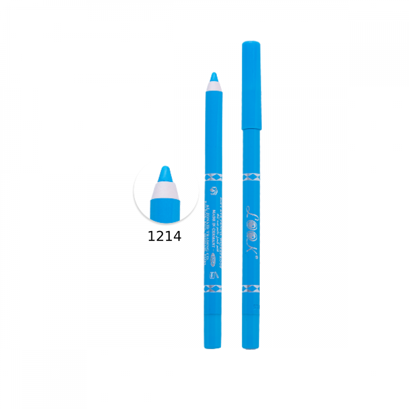 Look Waterproof Soft Eyeliner Pencil Creamy Formula with Vitamin E, Shade 1214