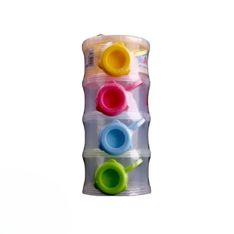 Baby Zone 4-Layer Stackable Milk Powder Dispenser
