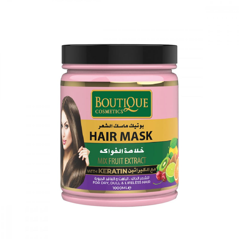 Boutique Fruit Extract Hair Mask, Keratin Infused, 1000 ml