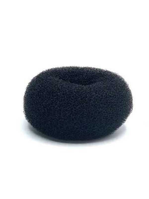Salon System Hair Bun Maker - Black, 10 cm
