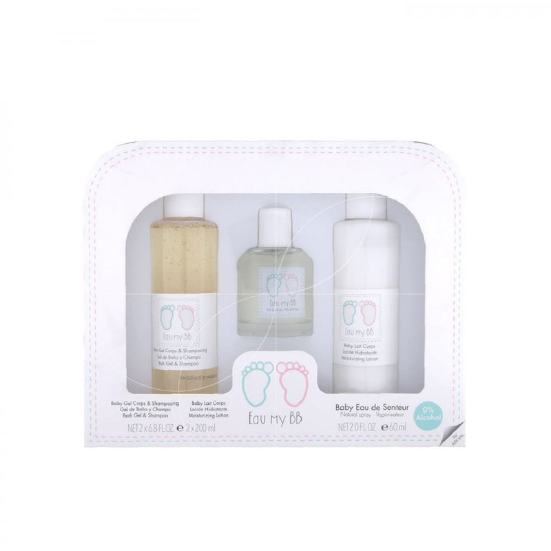 O My Baby Baby Set Eau de Toilette 60ml, Body Lotion 200ml, Shower Gel 200ml