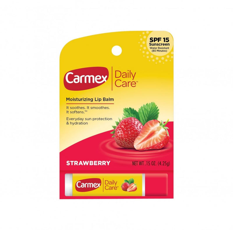 Carmex Strawberry Daily Care Lip Balm 4.25g