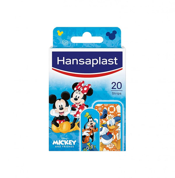 Hansaplast Disney Mickey and Friends Adhesive Bandages, 20 Count