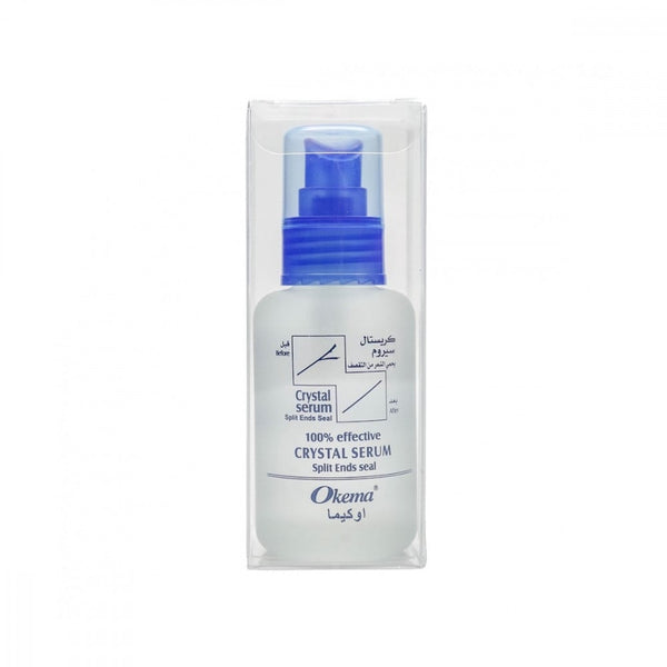 Okema Crystal Hair Serum for All Hair Types, Blue, 60ml