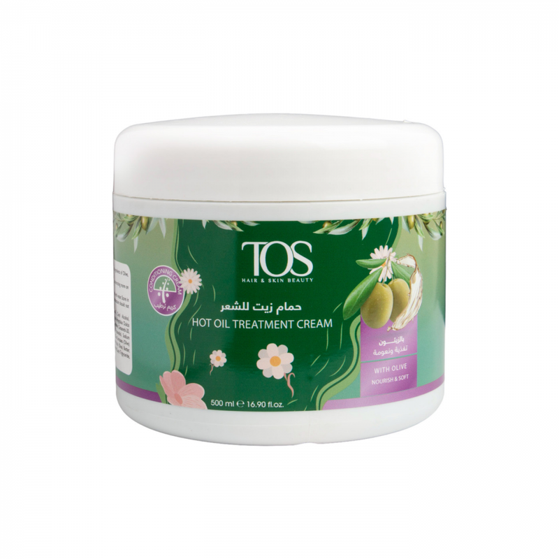 Tos Olive Hair Oil Bath Moisturizing Treatment 500ml