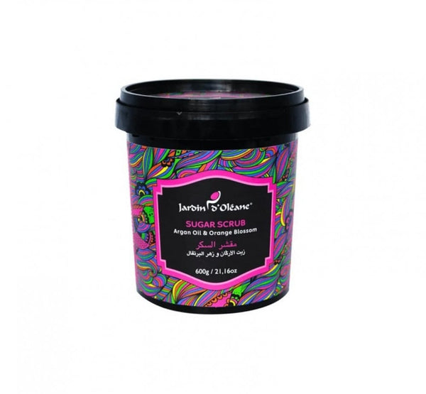 Jardin Oleane Sugar Scrub with Argan Oil and Orange Blossom, 600g