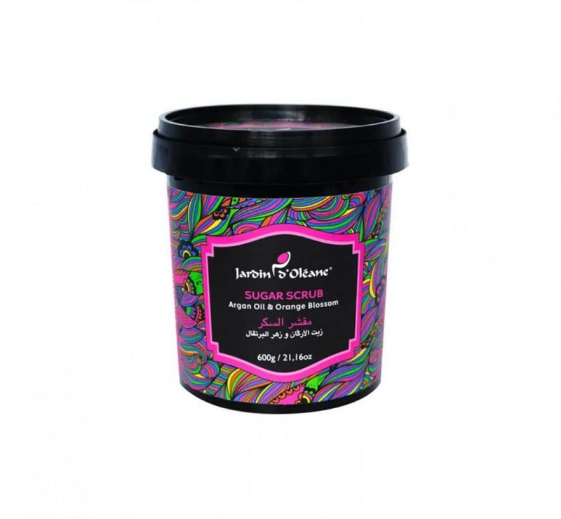 Jardin Oleane Sugar Scrub with Argan Oil and Orange Blossom, 600g